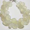 This listing is for the 43 Pieces of Mystic White Chalcedony faceted Heart briolettes in size of 12 mm approx,,Length: 8 inch,,Total Pcs: 43